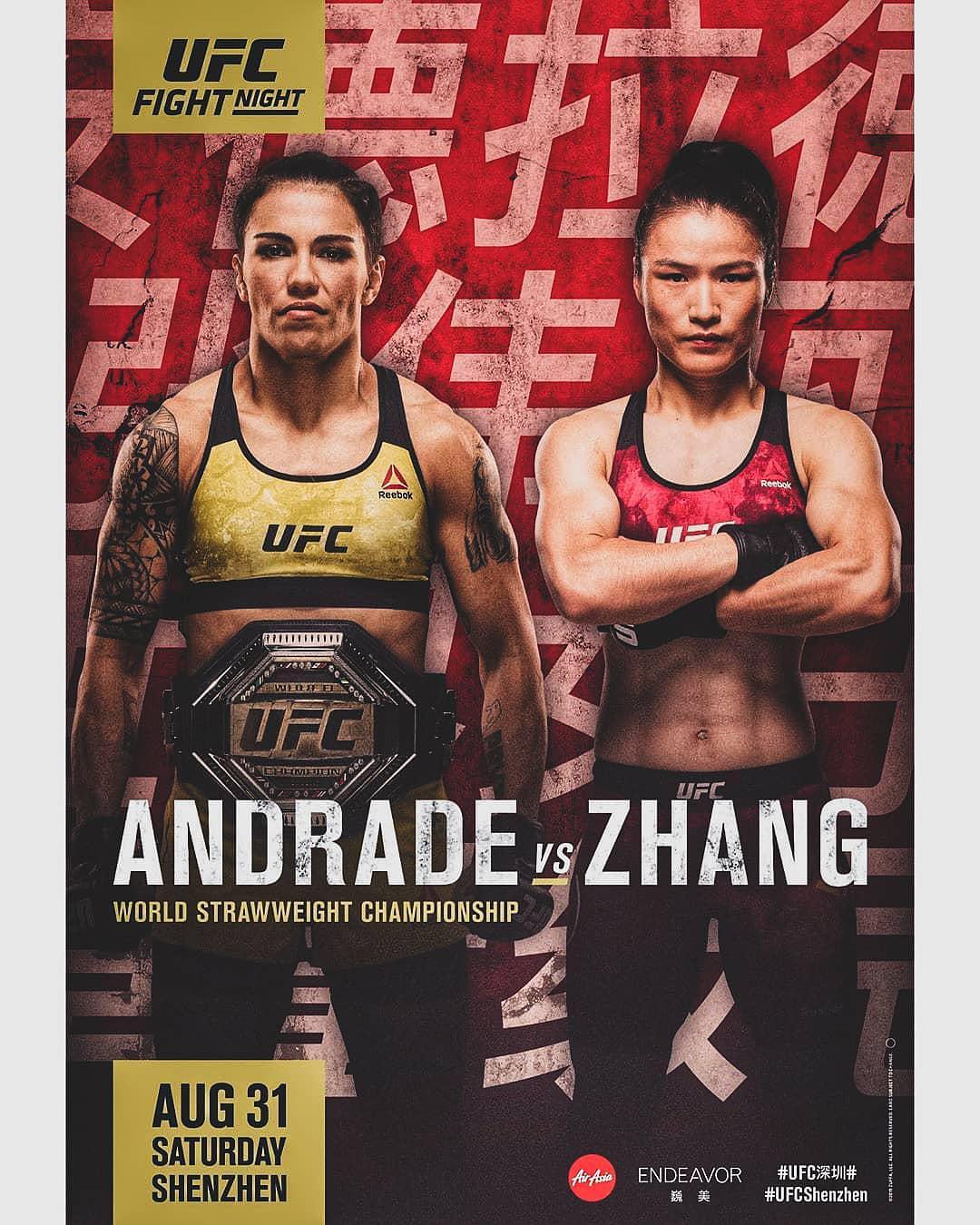 UFC Fight Night 157: Andrade vs. Zhang