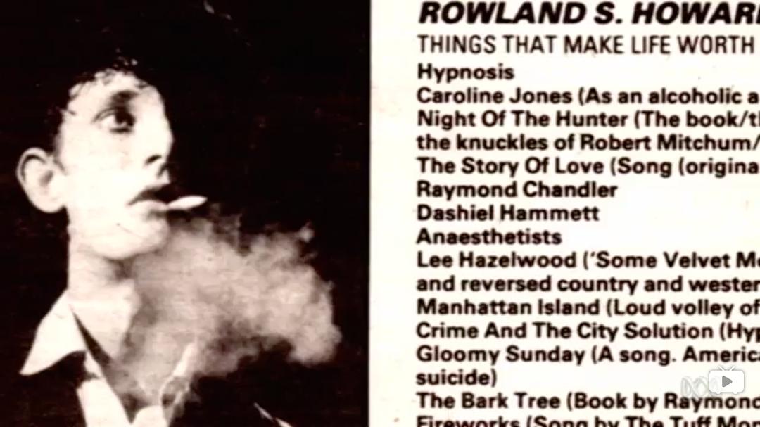 AUTOLUMINESCENT: ROWLAND S. HOWARD