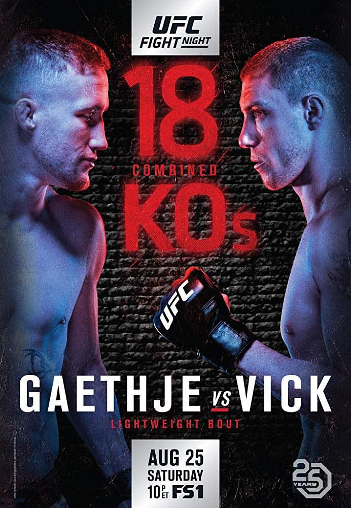 UFC Fight Night 135：盖基 vs 维克