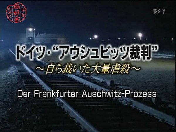 [NHK纪录片]忏悔还是遗忘-奥斯威辛大屠杀德国的自行审判